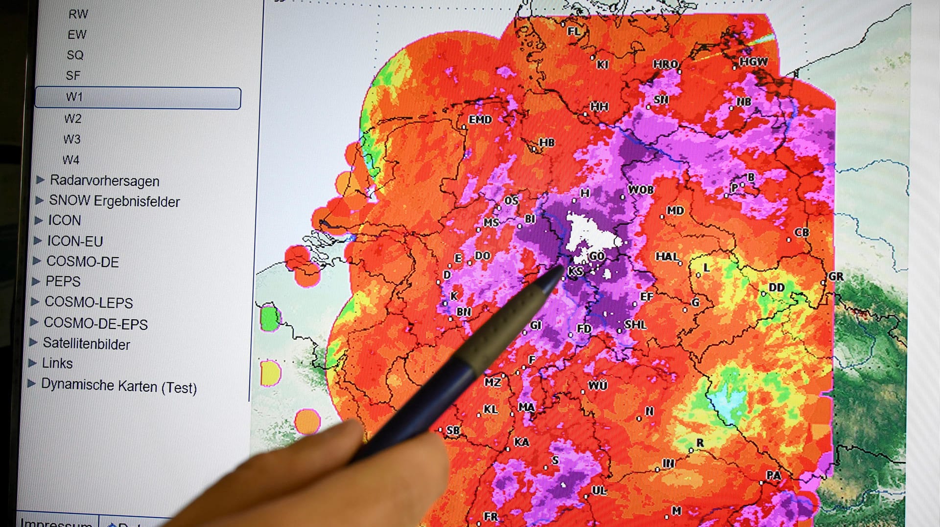 Hochwasservorhersage-Zentrale (HWVZ) Niedersachsen