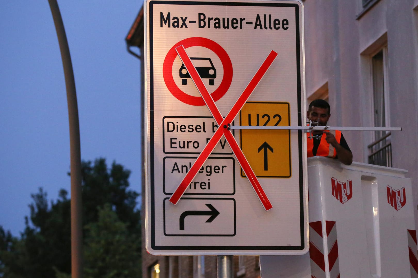 Diesel-Fahrverbote in Hamburg