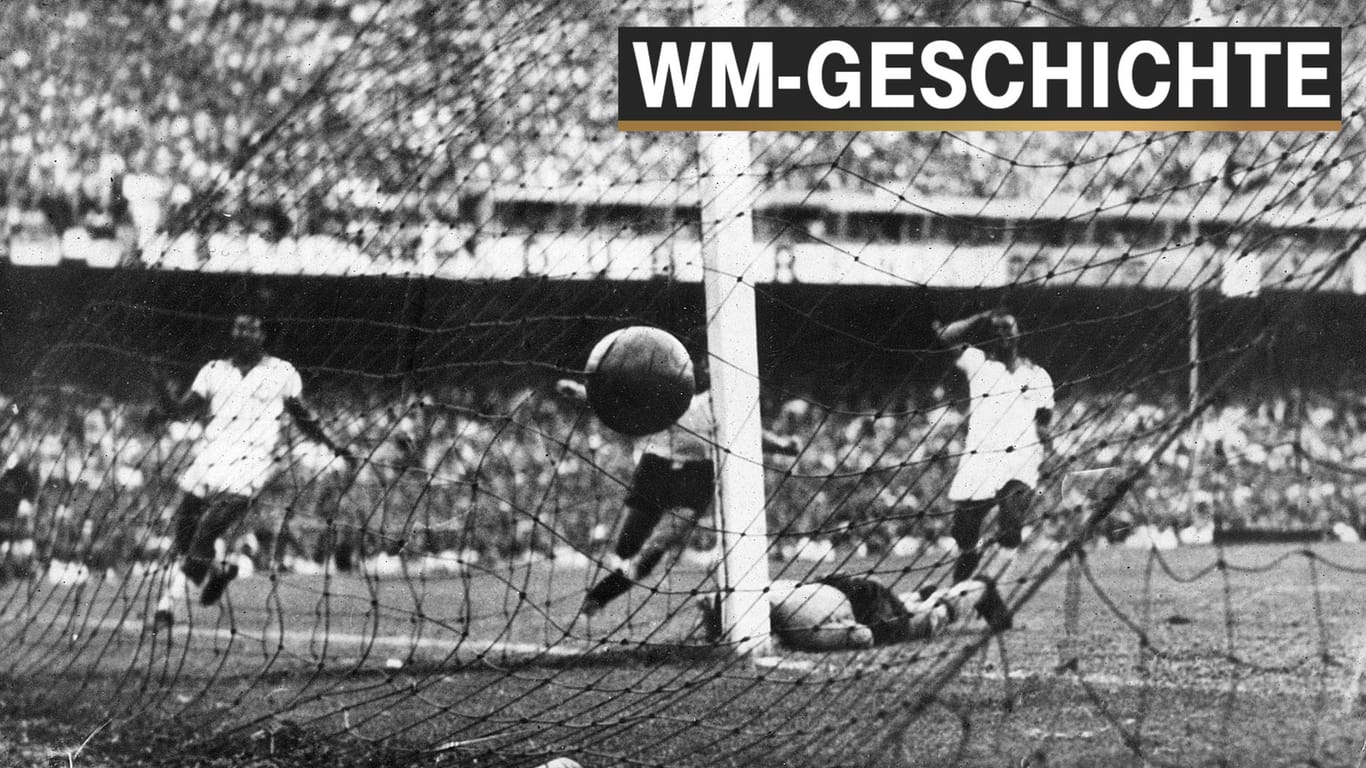 Trauma: Brasilien verliert das WM-Finale 1950 gegen Uruguay.
