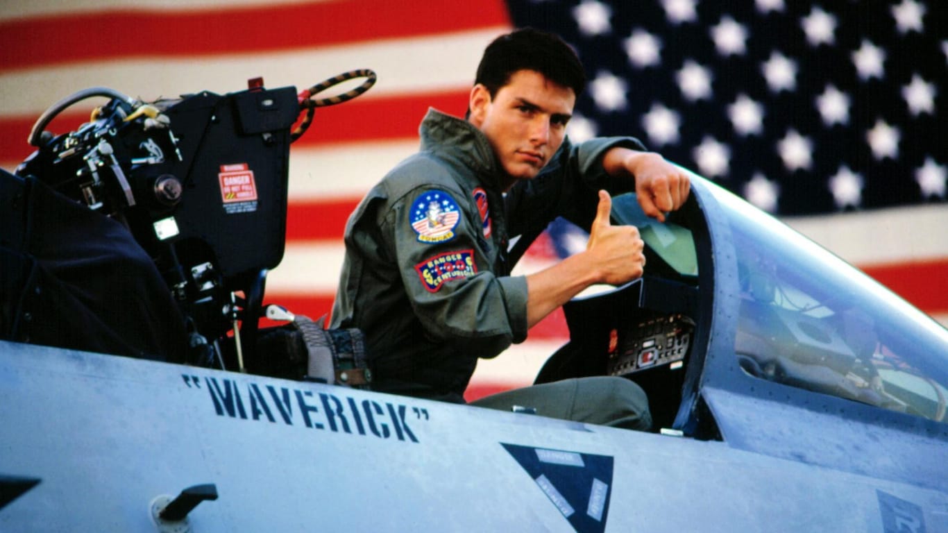 Tom Cruise: 1986 schaffte er als Kampfpilot im Kino den Durchbruch.