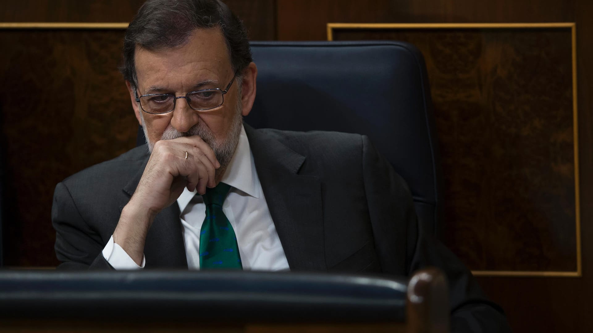 Mariano Rajoy: Spaniens Ministerpräsident droht der Verlust seines Amtes. Mariano Rajoy: Spaniens Ministerpräsident droht der Verlust seines Amtes.