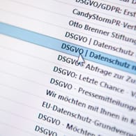 E-Mails mit dem Betreff "DSGVO": Die befürchtete Abmahnwelle blieb aus.