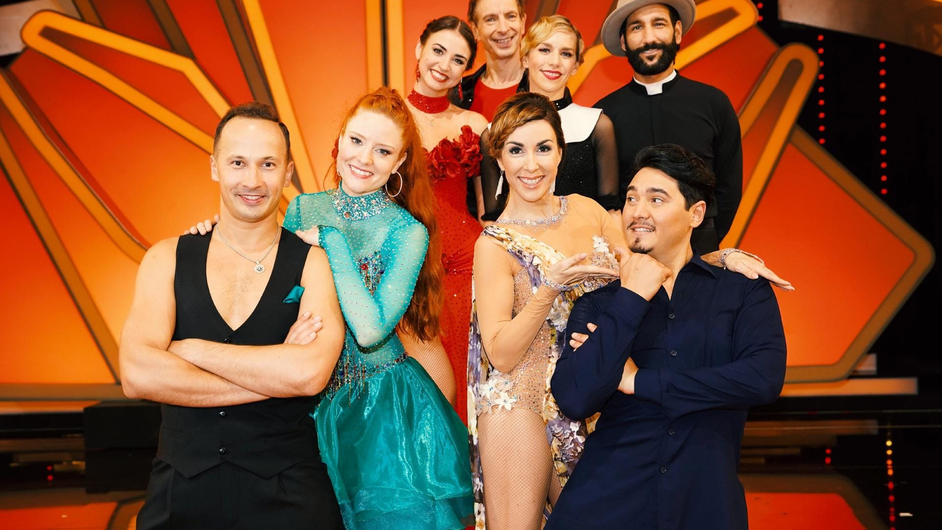 Die Halbfinalisten: Diese vier Paare tanzten bei "Let's Dance" um den Einzug ins Finale.