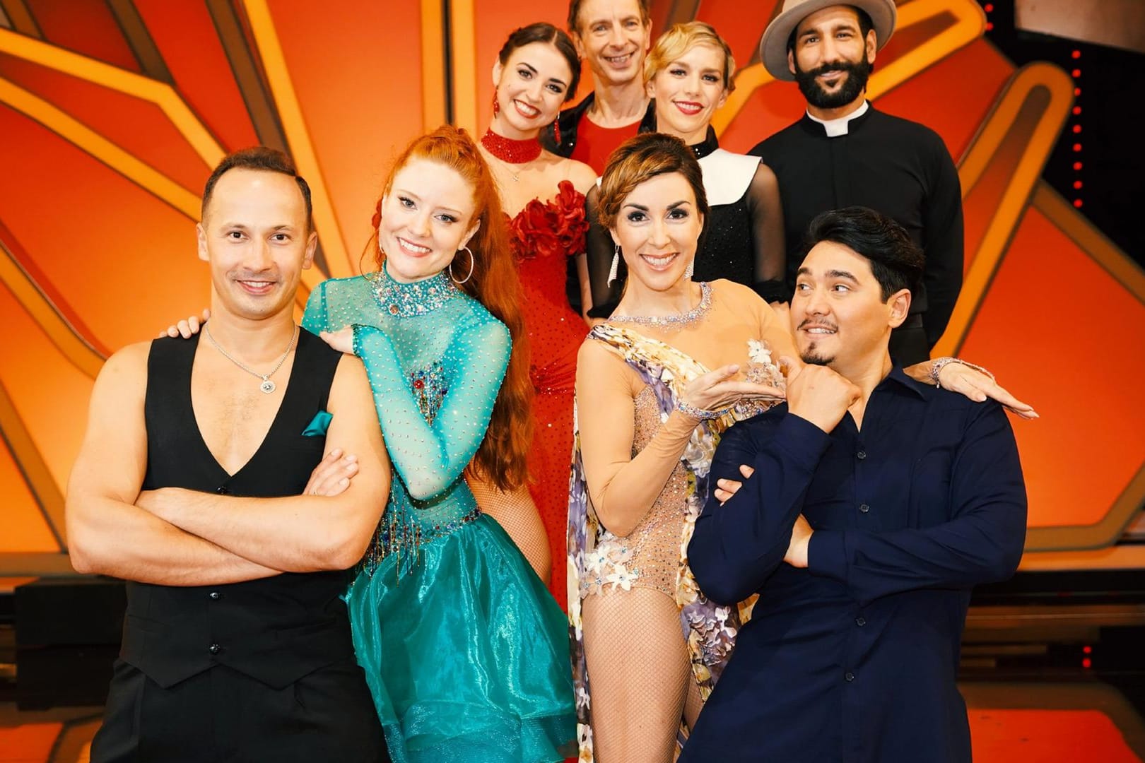 Die Halbfinalisten: Diese vier Paare tanzten bei "Let's Dance" um den Einzug ins Finale.