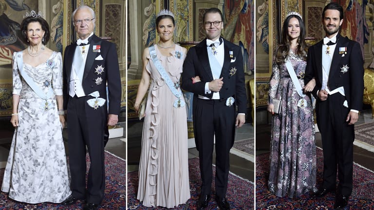 Schweden-Royals: Nur Prinzessin Madeleine und ihr Ehemann Chris fehlten mal wieder.