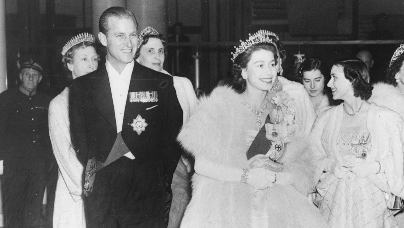 Königin Elizabeth II. mit ihrem Mann Prinz Philip: 1953 wurde sie gekrönt.