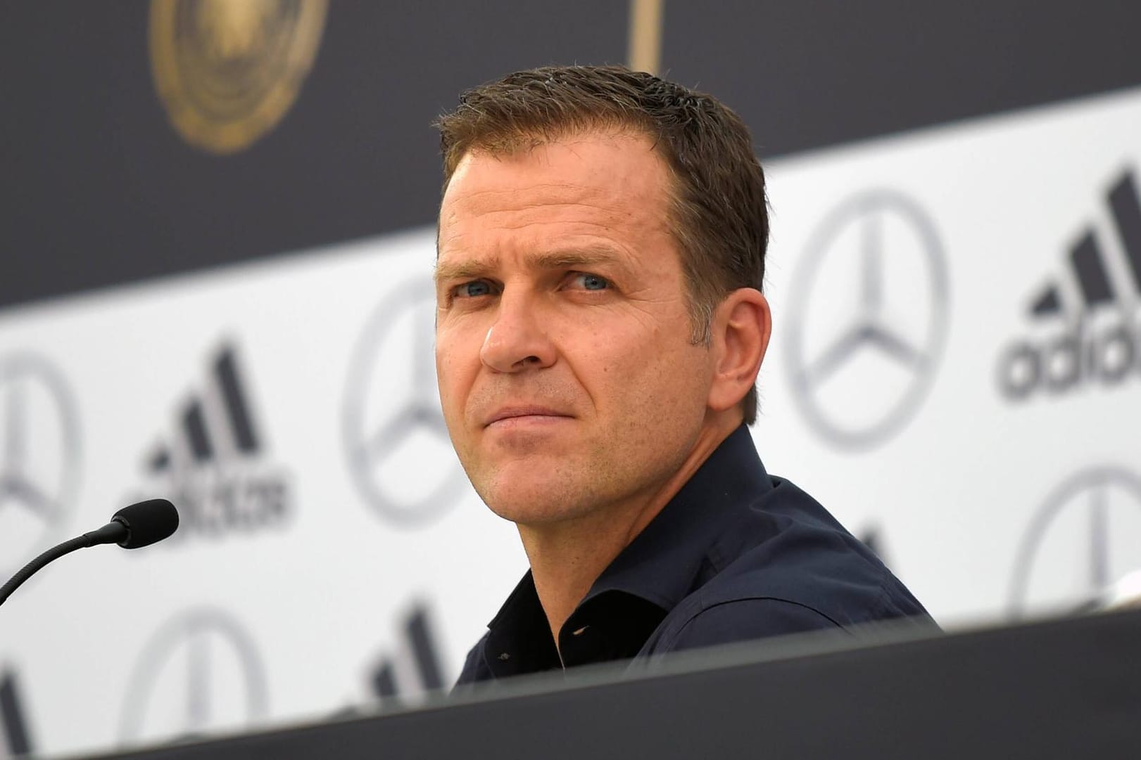 Oliver Bierhoff: Der Manager des DFB-Teams hat eine klare Meinung zu den Diskussionen um Ilkay Gündogan und Mesut Özil.