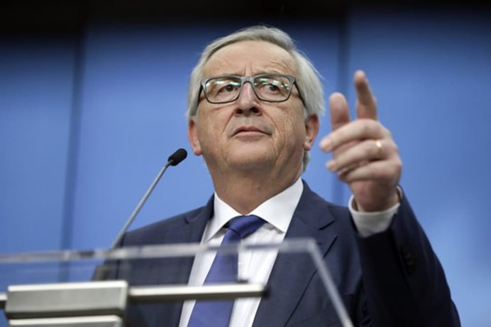 EU-Kommissionspräsident Jean-Claude Juncker: "Jene, die in der Migrationskrise viel geleistet haben – Griechenland, Italien, aber vor allem Deutschland – haben die Anerkennung der anderen verdient.