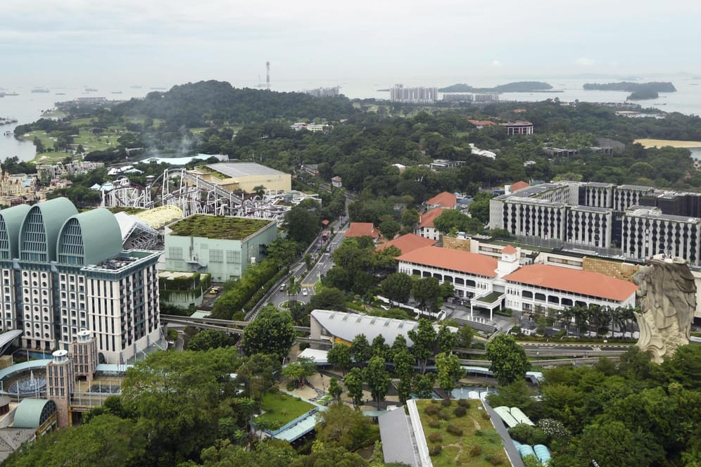 Sentosa: Die zu Singapur gehörende Insel könnte der Ort für das Treffen zwischen Kim und Trump sein.