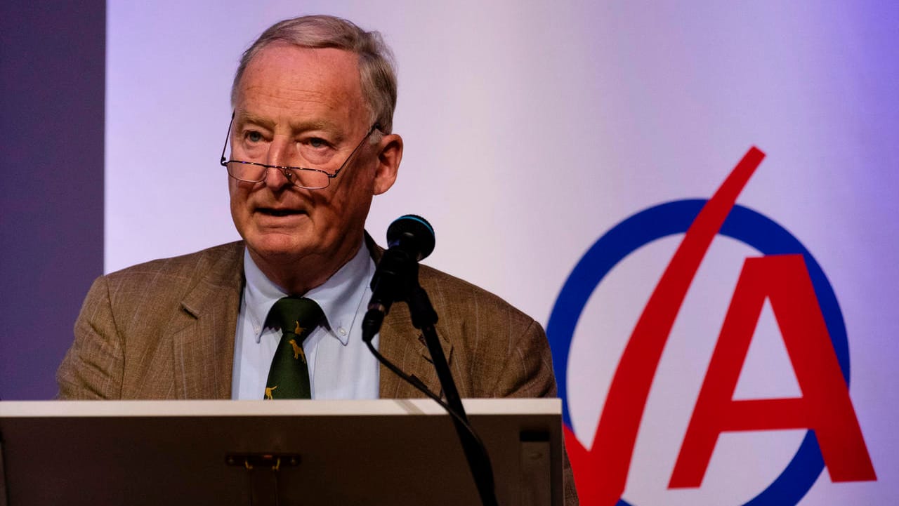 Alexander Gauland: spricht auf dem Bundeskongress der AfD-Jugendorganisation in Thüringen: Der Parteichef relativierte in seiner Rede das Nazi-Regime.