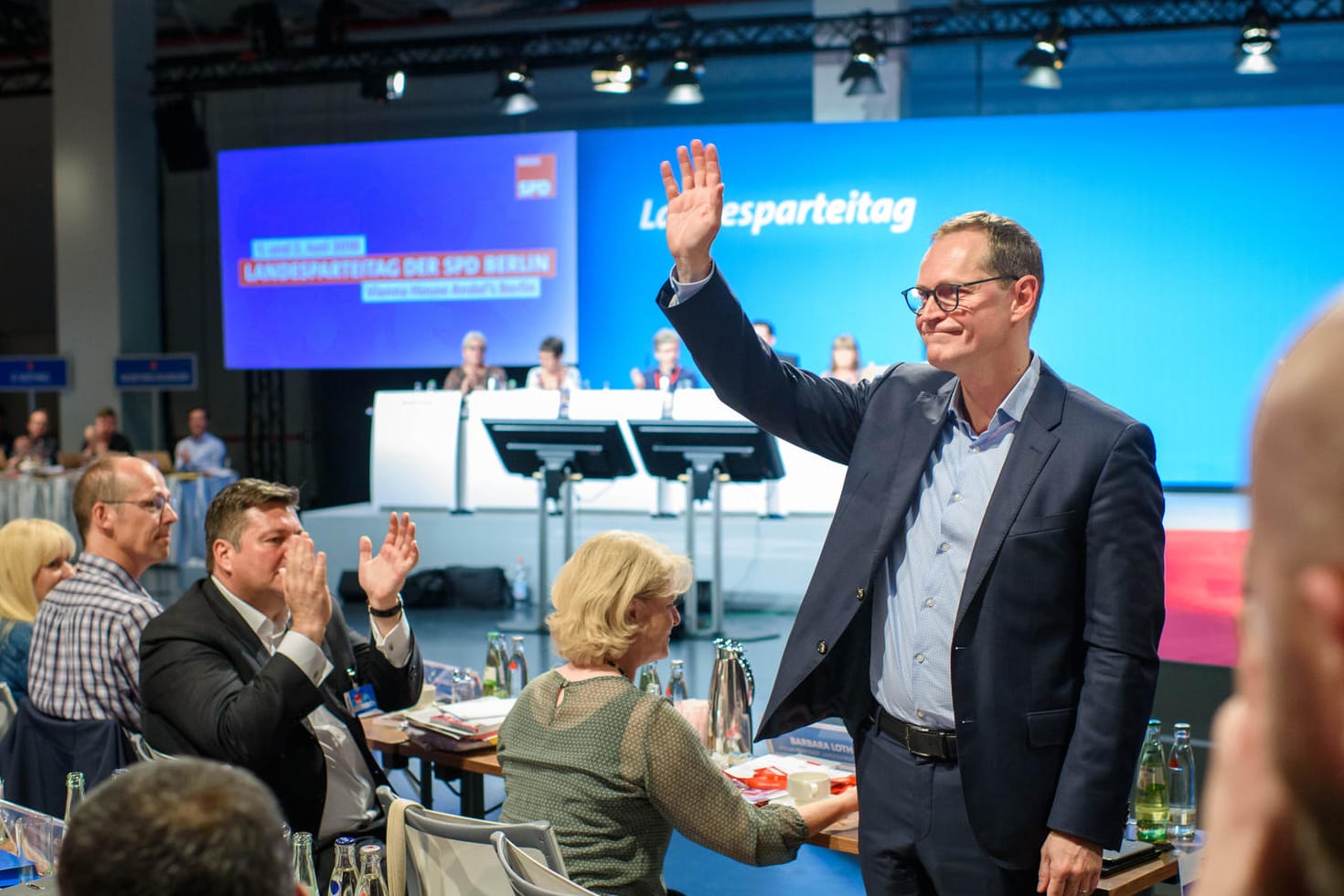 Landesparteitag der SPD Berlin