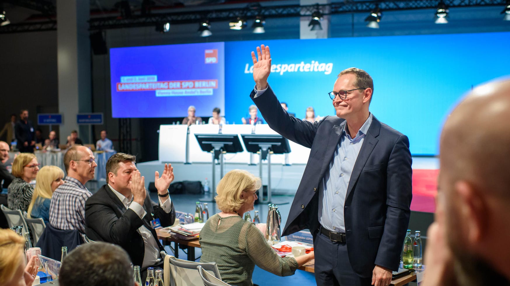 Landesparteitag der SPD Berlin