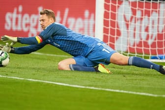 Rückkehrer: Erstmals seit 2016 stand Manuel Neuer wieder im DFB-Tor.