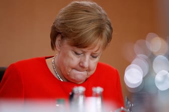 Kanzlerin Angela Merkel während einer Kabinettssitzung (Archiv)