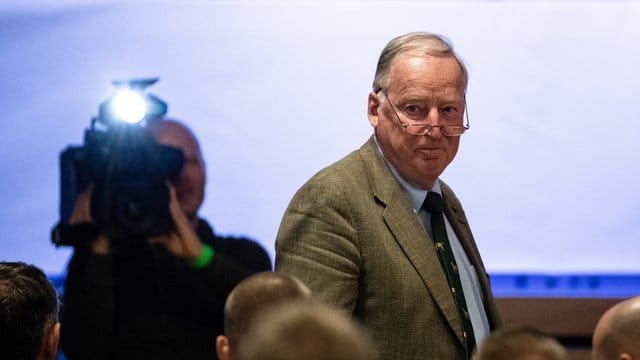 AFD-Chef Alexander Gauland auf dem Bundeskongress der Jungen Alternative. AFD-Chef Alexander Gauland auf dem Bundeskongress der Jungen Alternative.