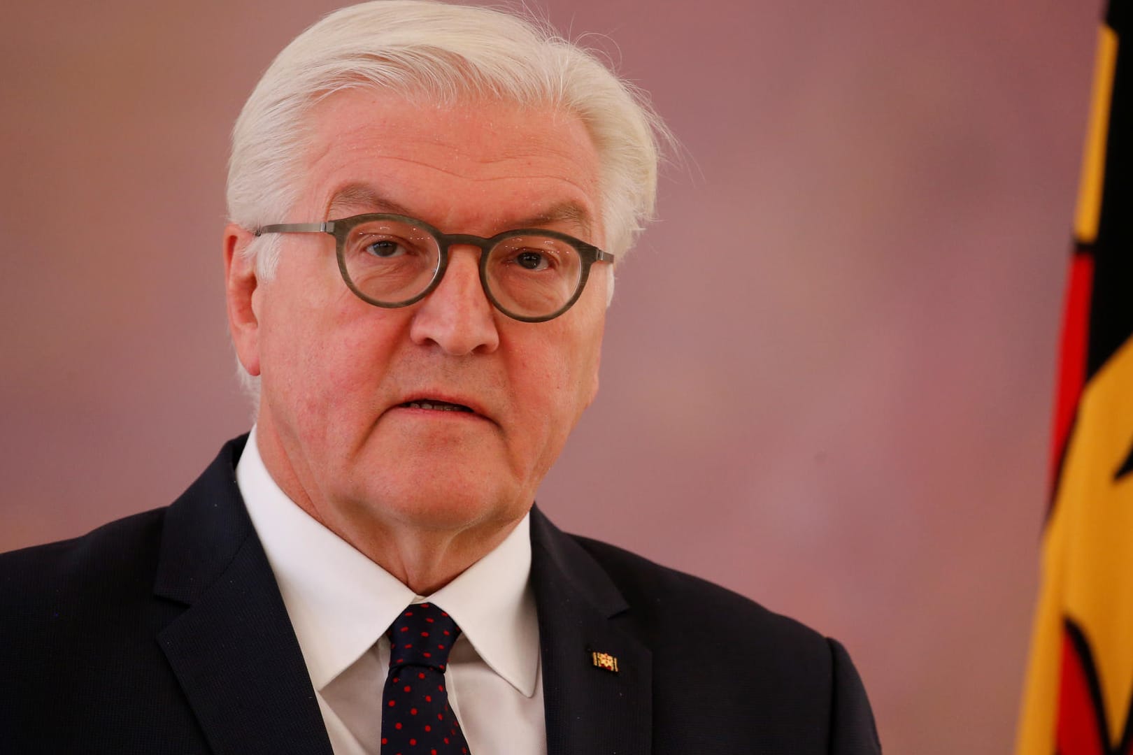 Bundespräsident Frank-Walter Steinmeier im Schloss Bellevue (Archiv)