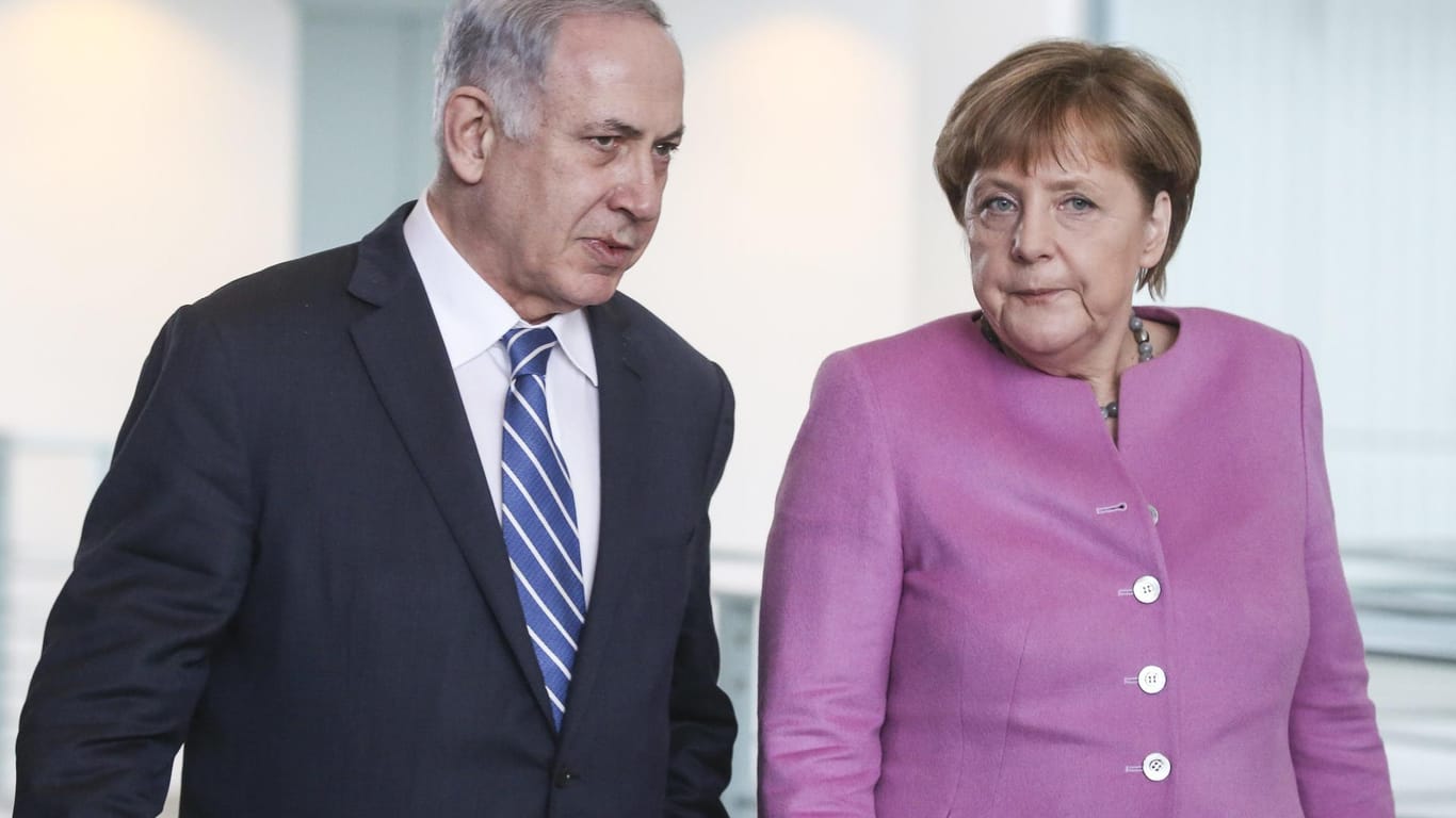 Benjamin Netanjahu und Angela Merkel bei den letzten deutsch-israelische Regierungskonsultationen: Das Verhältnis zwischen Israel und Berlin ist angespannt.