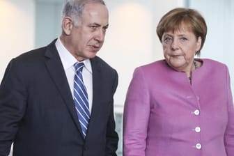 Benjamin Netanjahu und Angela Merkel bei den letzten deutsch-israelische Regierungskonsultationen: Das Verhältnis zwischen Israel und Berlin ist angespannt.