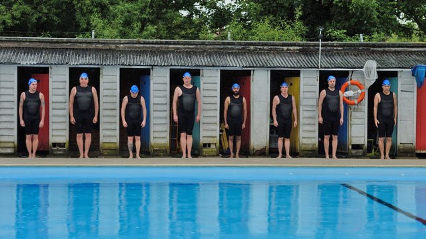 Keines der Mitglieder im Amateur-Team für synchronisiertes Schwimmen ist sportlich.