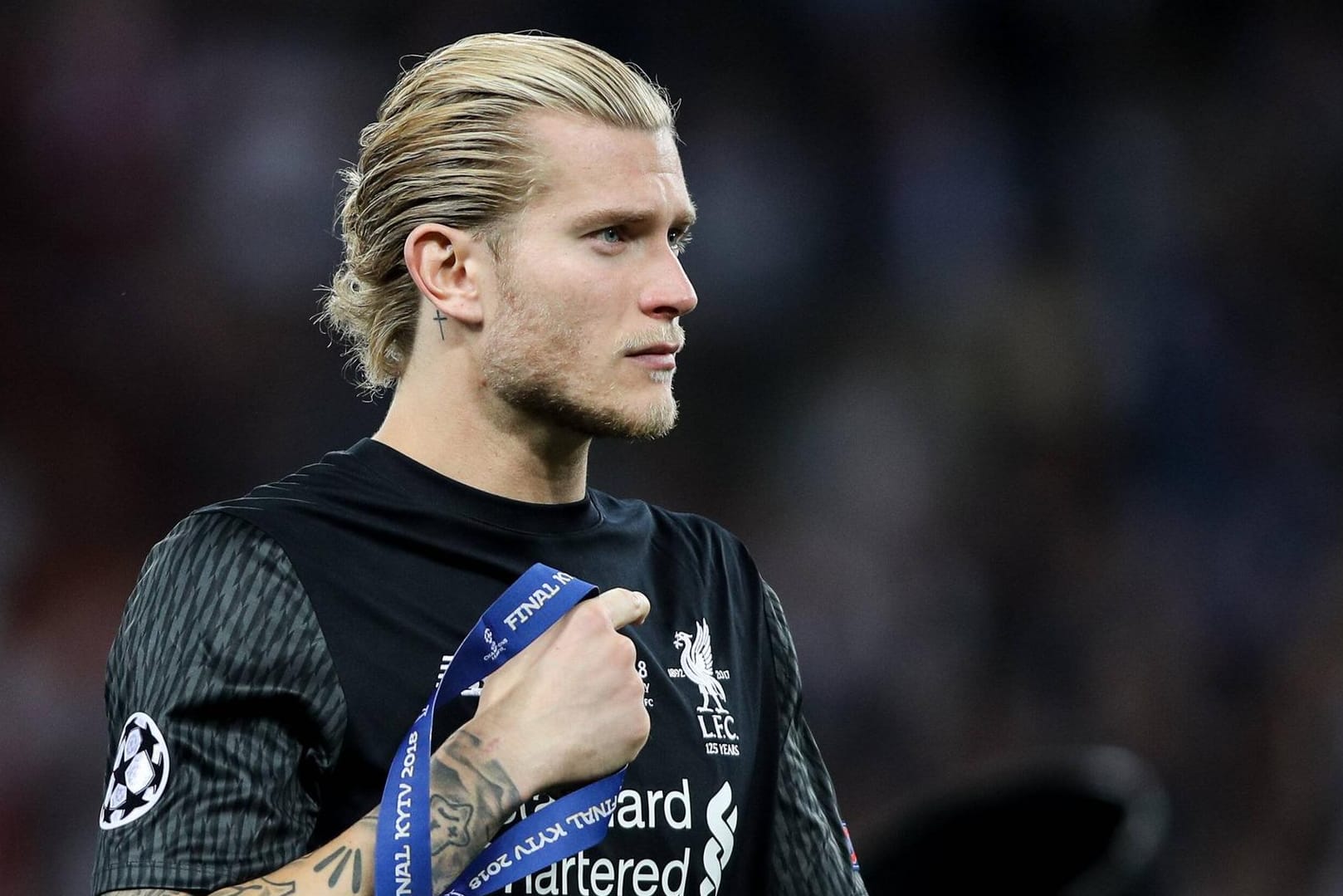 Loris Karius nach dem verlorenen Champions-League-Finale: Der Liverpool-Keeper ließ sich offenbar in den USA von einem Spezialisten für Gehirnerschütterungen testen.