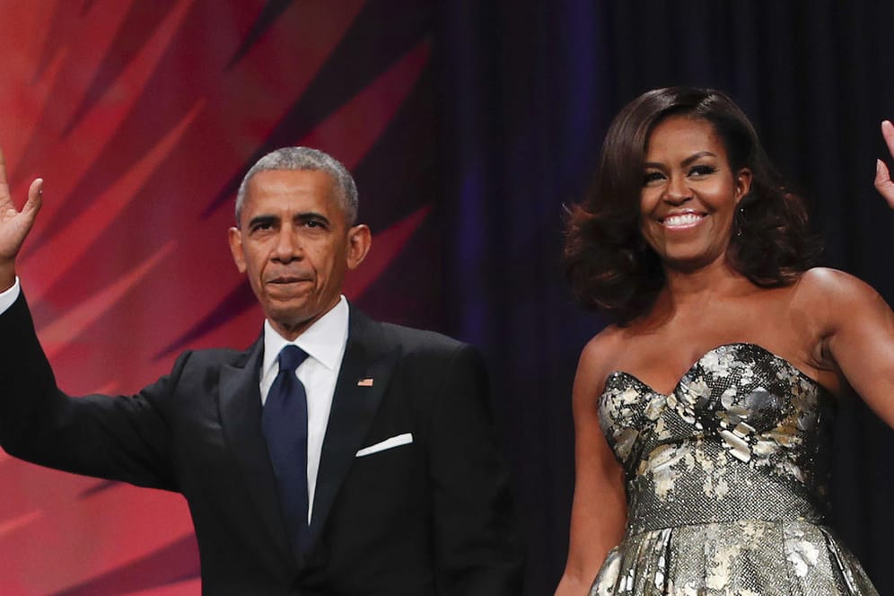 Barack Obama und Michelle Obama: Über eine Zusammenarbeit mit Netflix wollen sie in die Unterhaltungsbranche einsteigen.