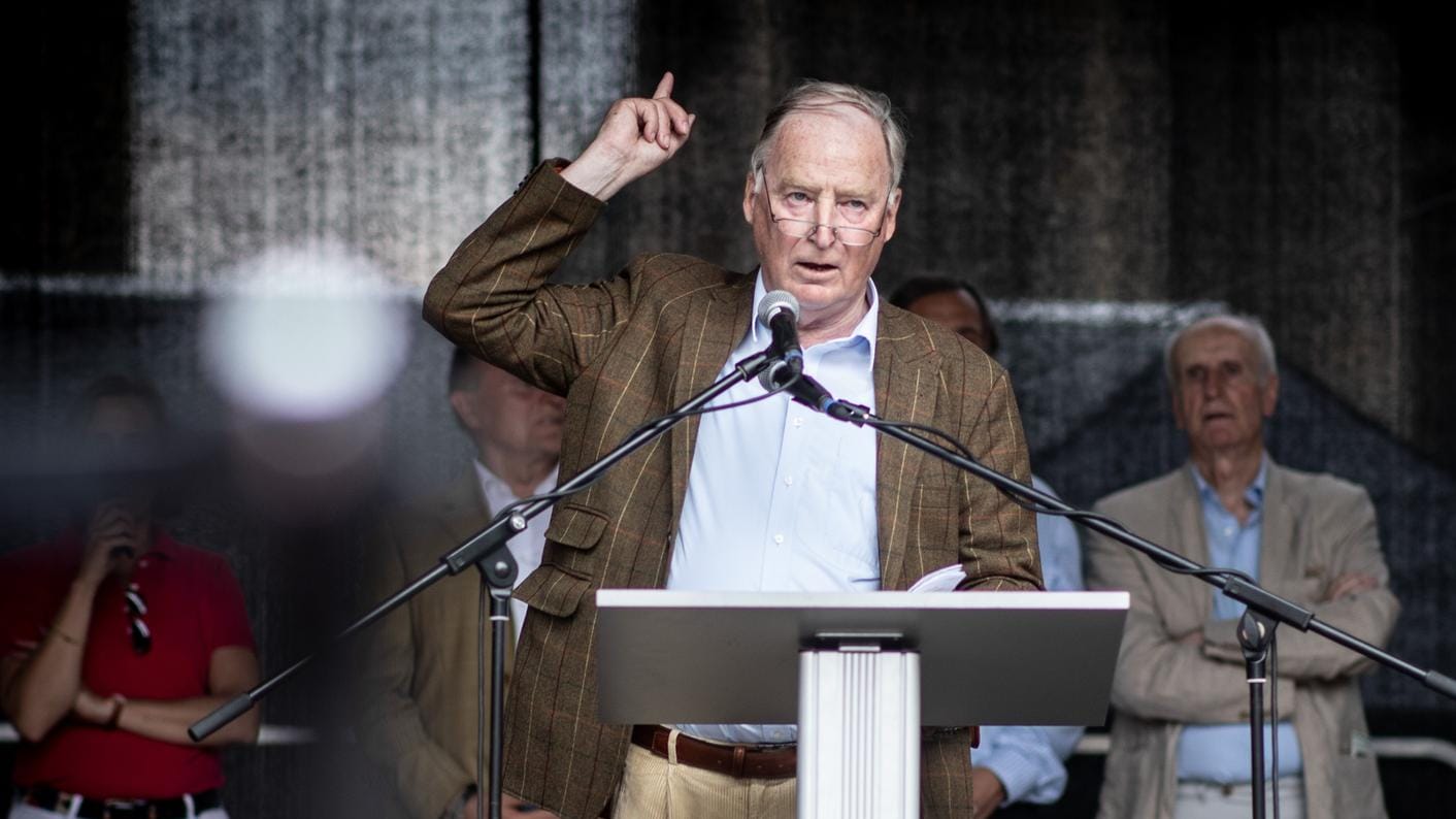 AfD-Chef Alexander Gauland in Berlin: Die eigenen Positionen im öffentlichen Diskurs verankern.