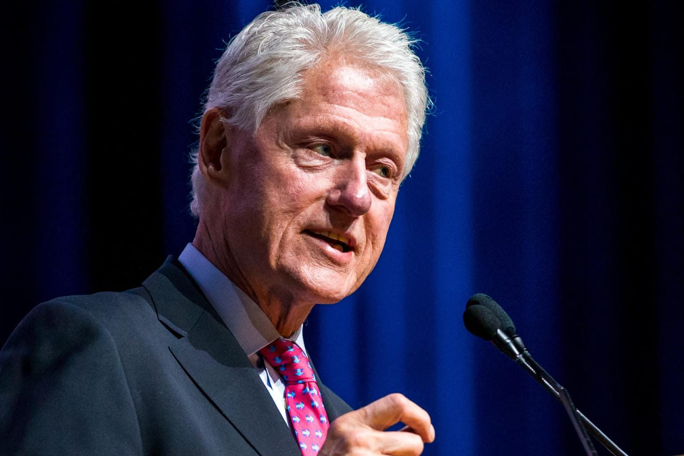 Bill Clinton: Der ehemalige US-Präsident unterstützt die #MeToo-Bewegung.