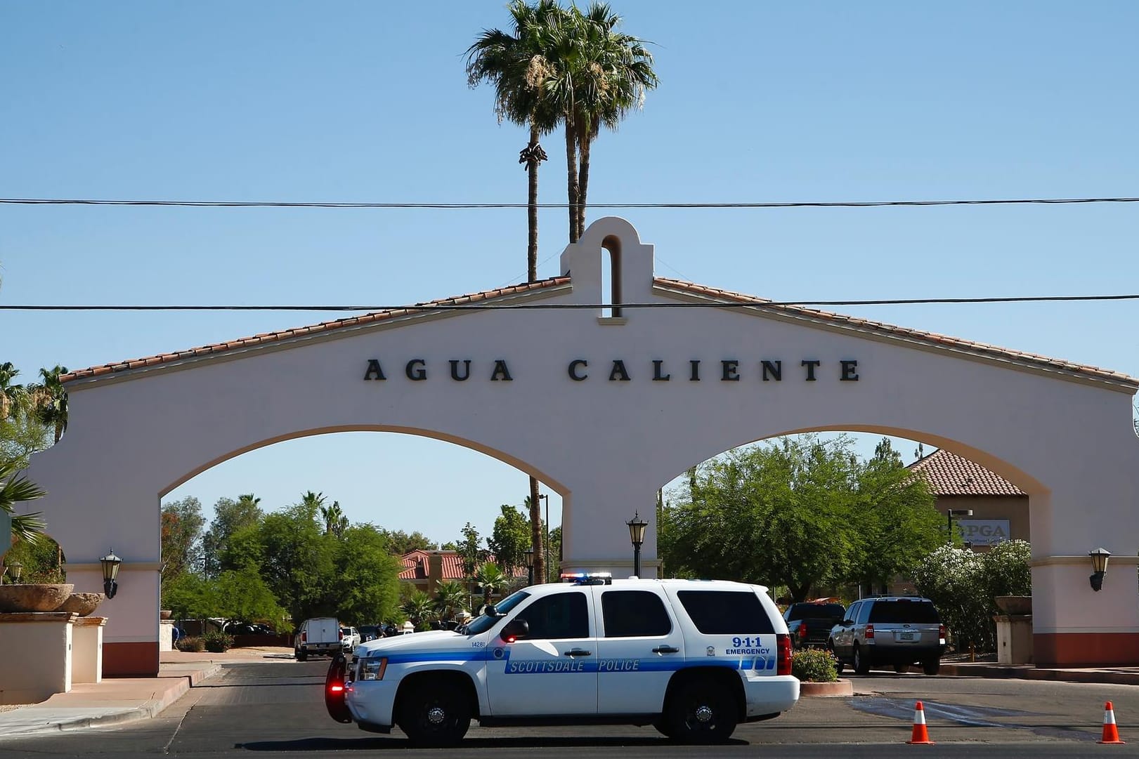 Ein Hotel in Scottsdale: Hier wurde der mutmaßliche Täter tot aufgefunden.