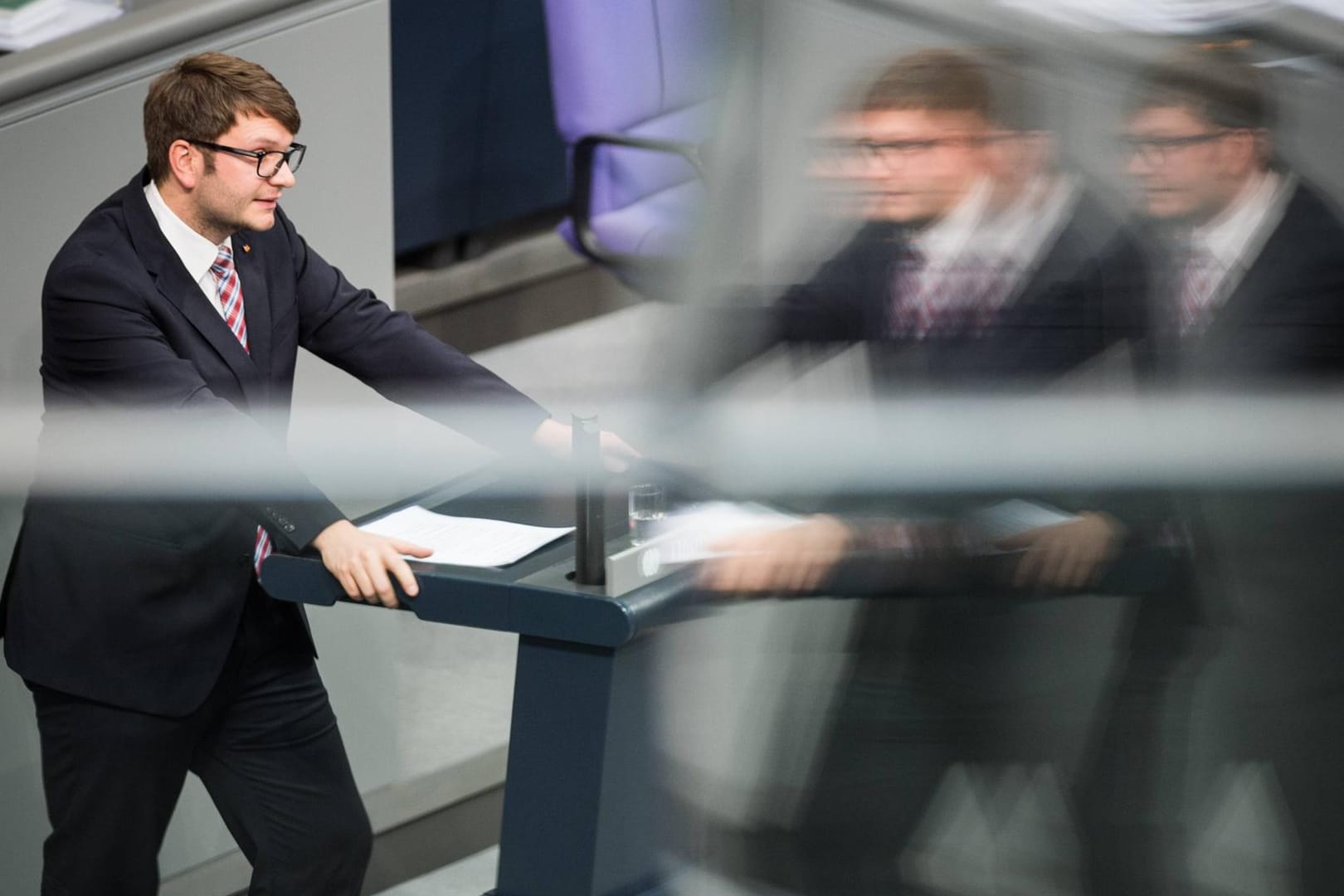 Will die große Bühne für große Petitionen: Marian Wendt, Vorsitzender des Petitionsausschuss des Bundestags, in einer Bundestagssitzung.