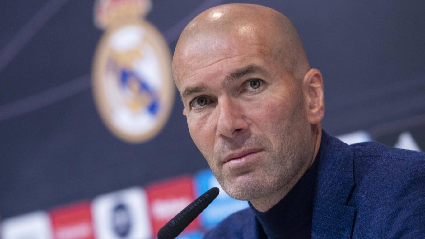 Real-Geschichte: Zidane auf seiner Rücktritts-PK am 31. Mai.