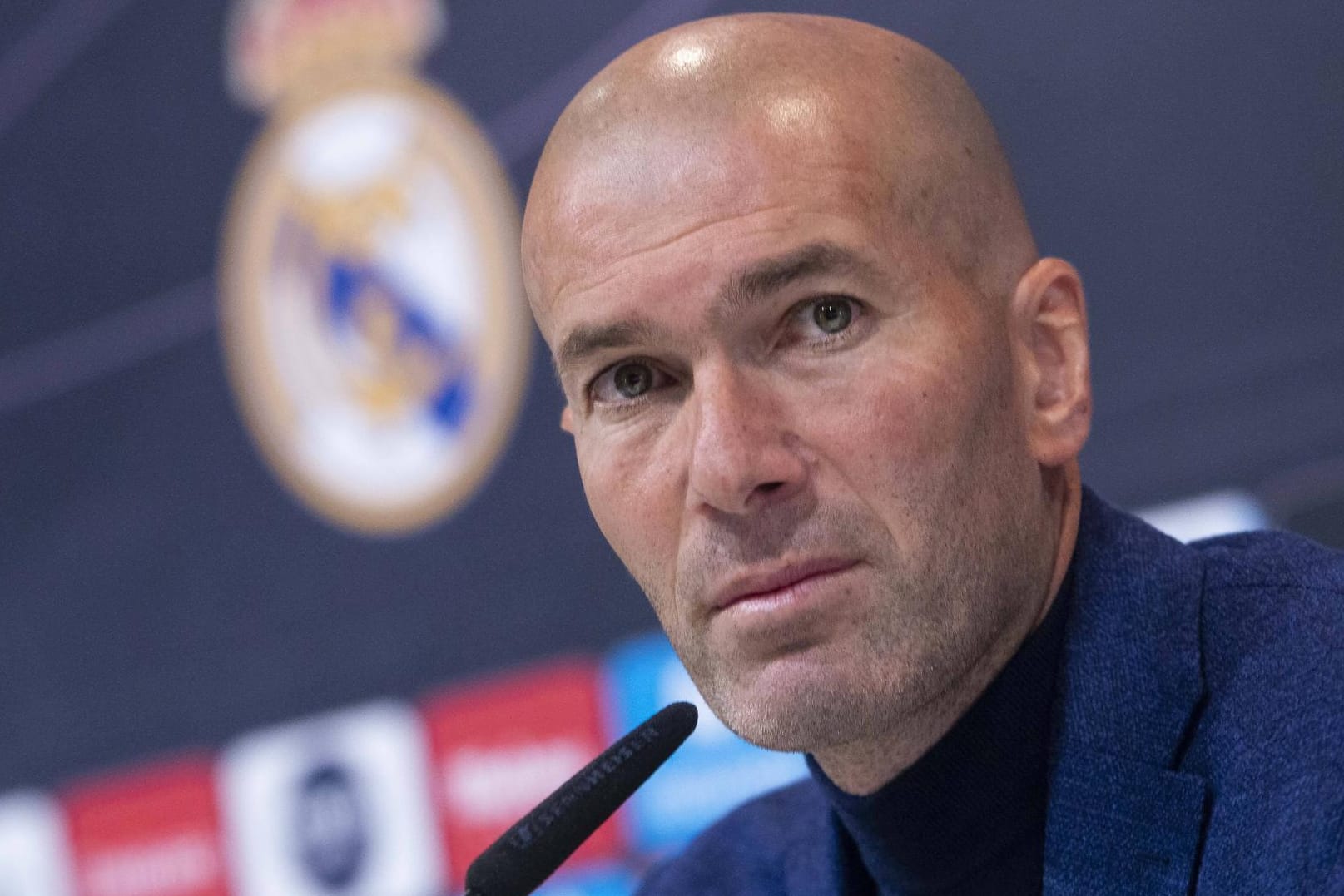 Real-Geschichte: Zidane auf seiner Rücktritts-PK am 31. Mai.