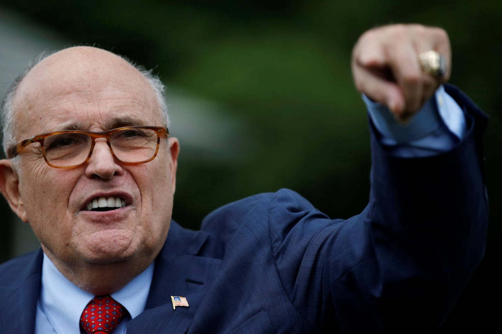 Donald Trumps Anwalt Rudy Giuliani: Er behauptet, Kim Jong Un hat um ein Treffen mit dem US-Präsidenten gebettelt.