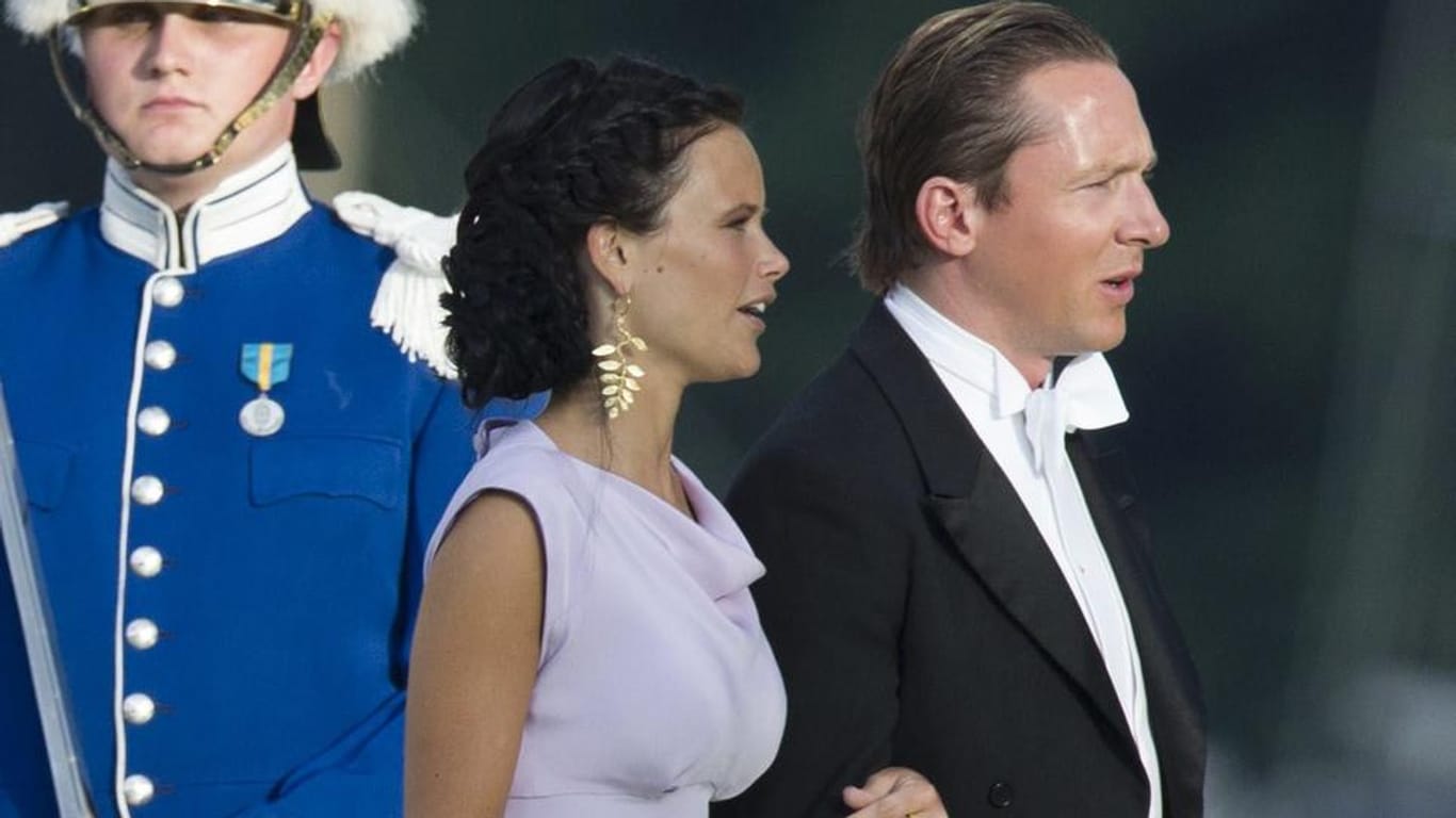 Gustav Thott, hier an der Seite von Prinzessin Sofia: Er gehört zum engen Freundeskreis der Schweden-Royals. Bei seiner Hochzeit mit Louise Gottlieb war die gesamte Königsfamilie anwesend.
