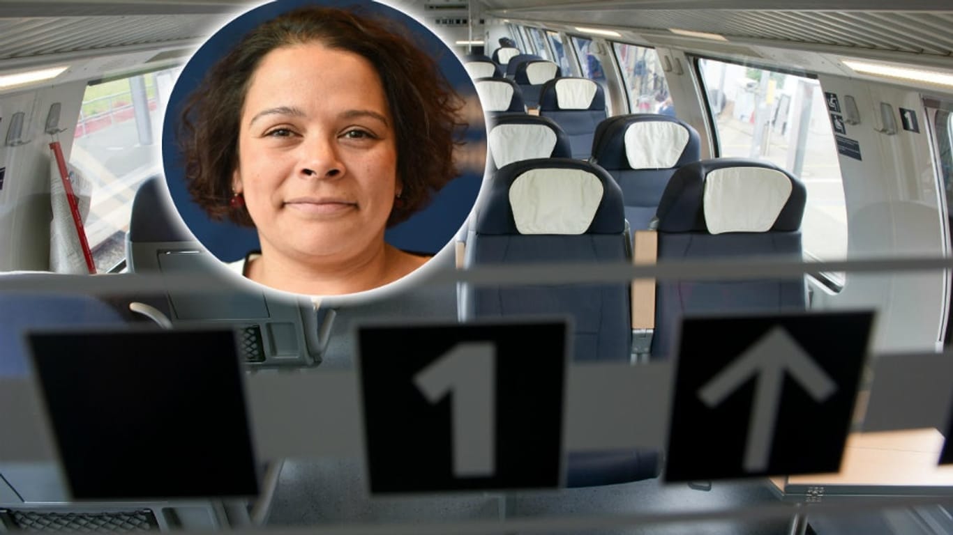 Wird jetzt zu einem Gespräch mit Bahn-Mitarbeitern fahren: Giorgina Kazungu-Haß.
