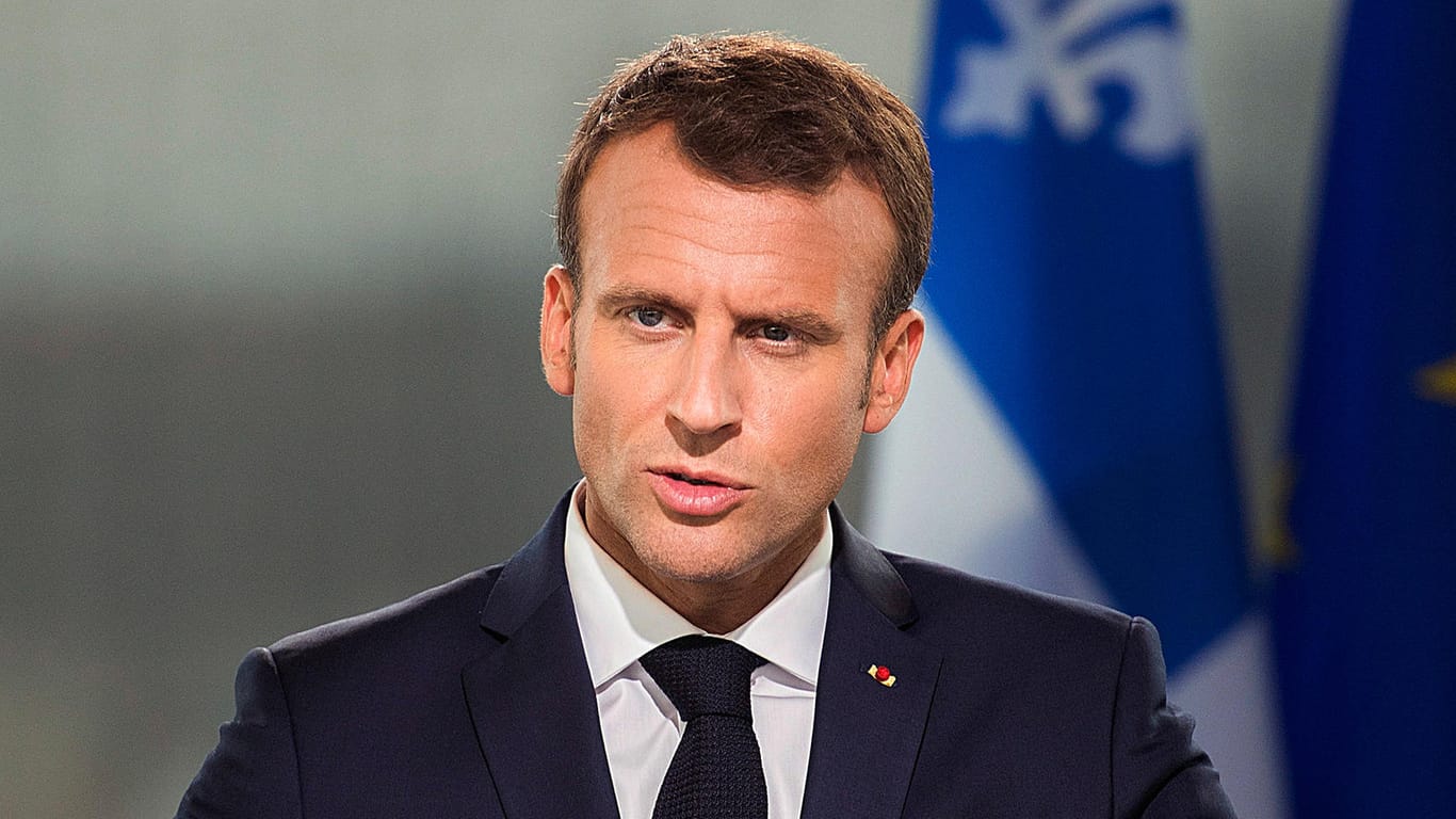 Emmanuel Macron: Frankreichs Präsident setzt gegenüber Donald Trump auf klare Worte.