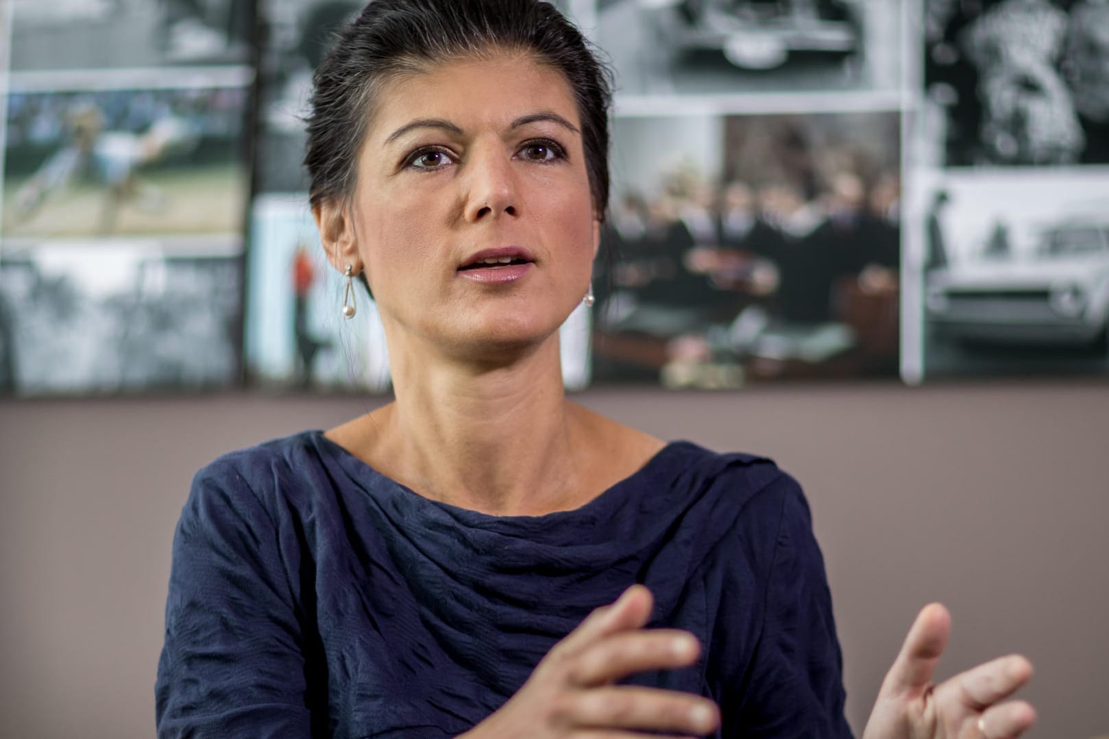 Sahra Wagenknecht, Fraktionsvorsitzende der Linken im Bundestag: Wagenknecht hat der Linken-Spitze vorgeworfen, dass bei ihnen "innerparteiliche Machtpolitik" im Vordergrund stünde.