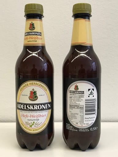 "Adelskronen Hefeweizen": Das Bier wurde aus dem Verkauf genommen.