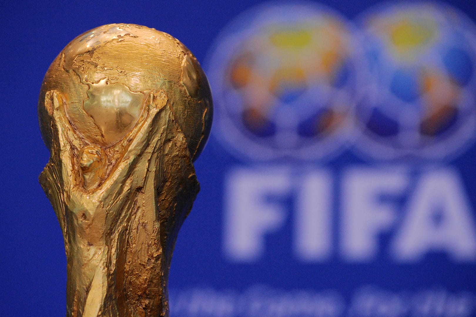 WM 2018: Den Sieger erwartet der goldene Pokal.