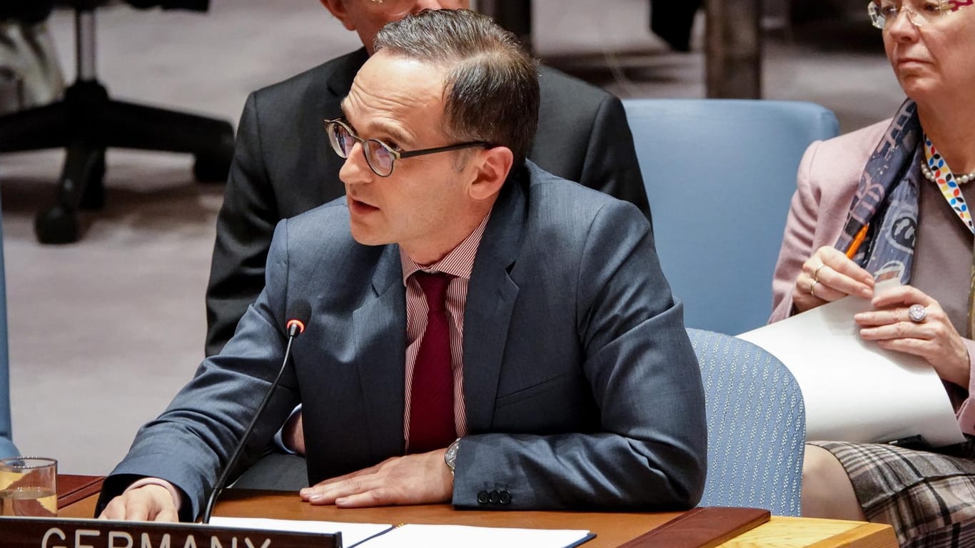 Bundesaußenminister Heiko Maas bei den Vereinten Nationen: Deutschland erhält für zwei Jahre einen Sitz im UN-Sicherheitsrat.