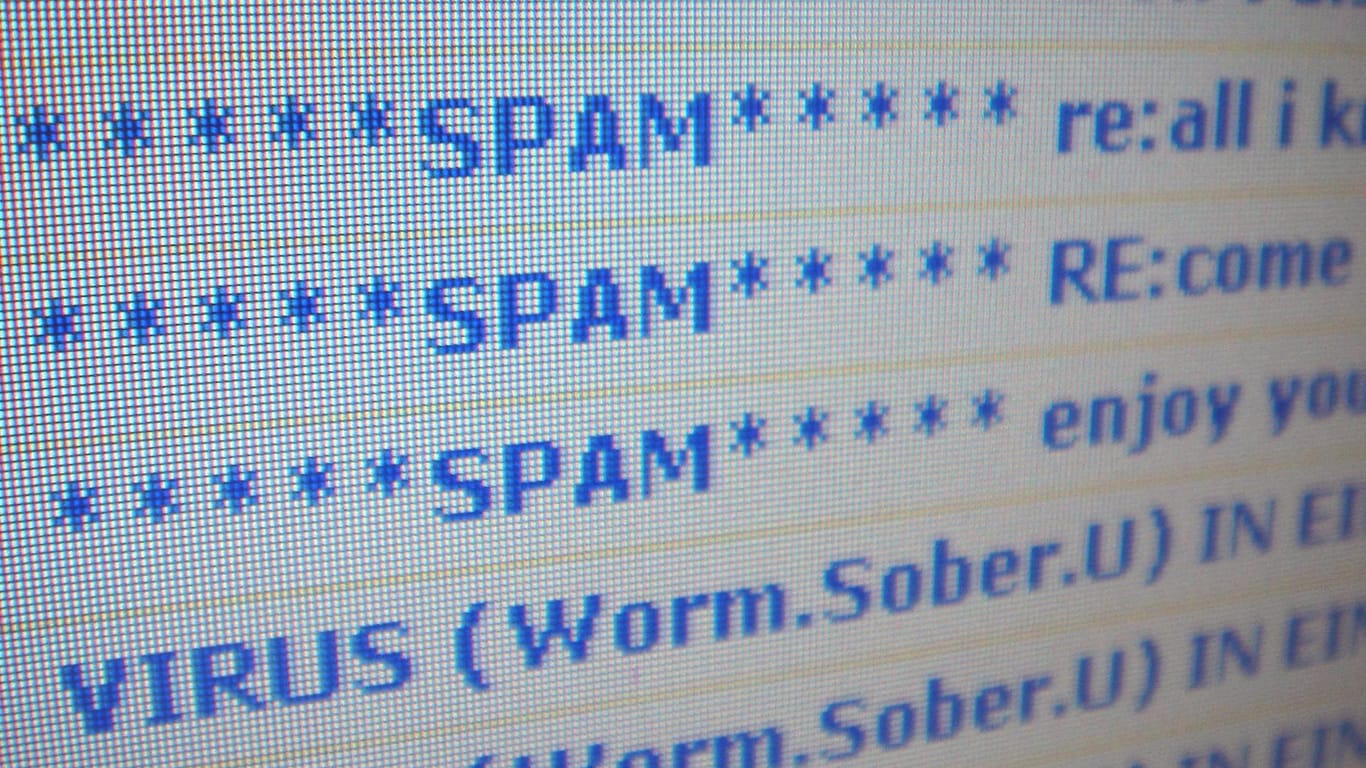 Spam: Wer sich seine Daten klauen lässt, bekommt im besten Fall nervige Mails.