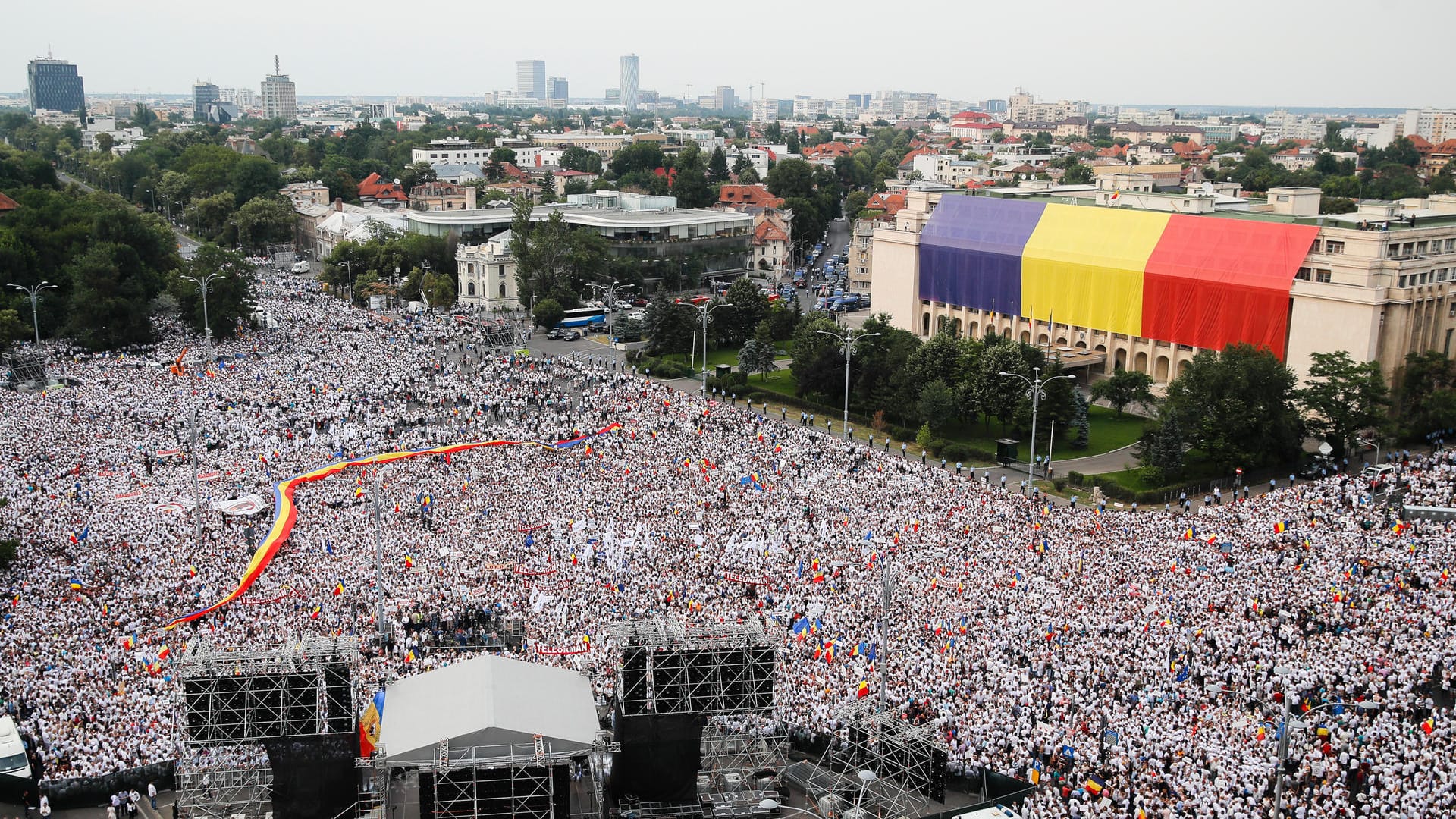 Protest in Rumänien