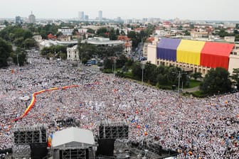 Protest in Rumänien