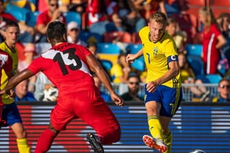 Keine Tore im Duell Schweden gegen Peru.