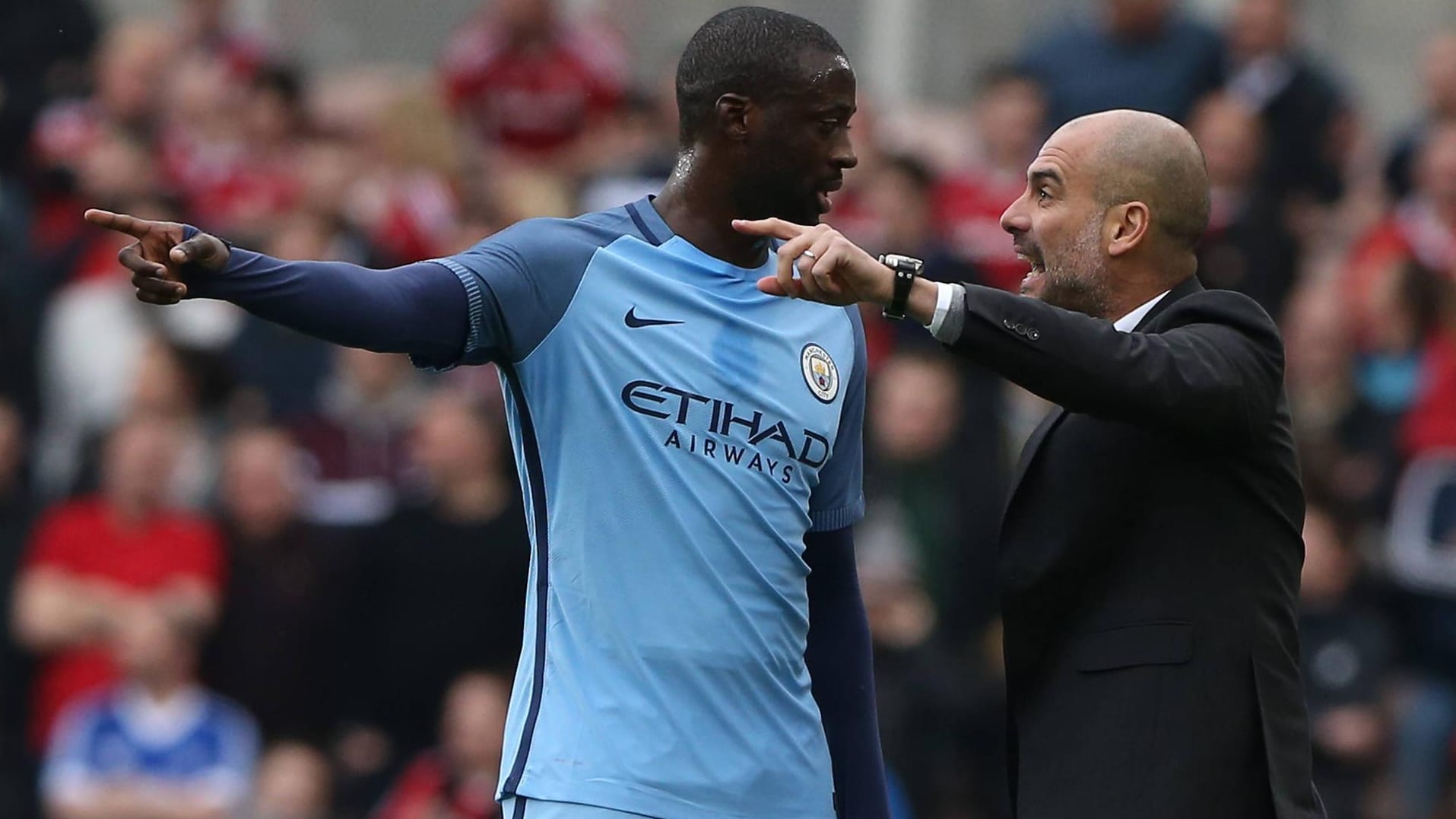 Rauer Ton: Yaya Touré (li.) und Pep Guardiola werden keine Freunde mehr. Rauer Ton: Yaya Touré (li.) und Pep Guardiola werden keine Freunde mehr.