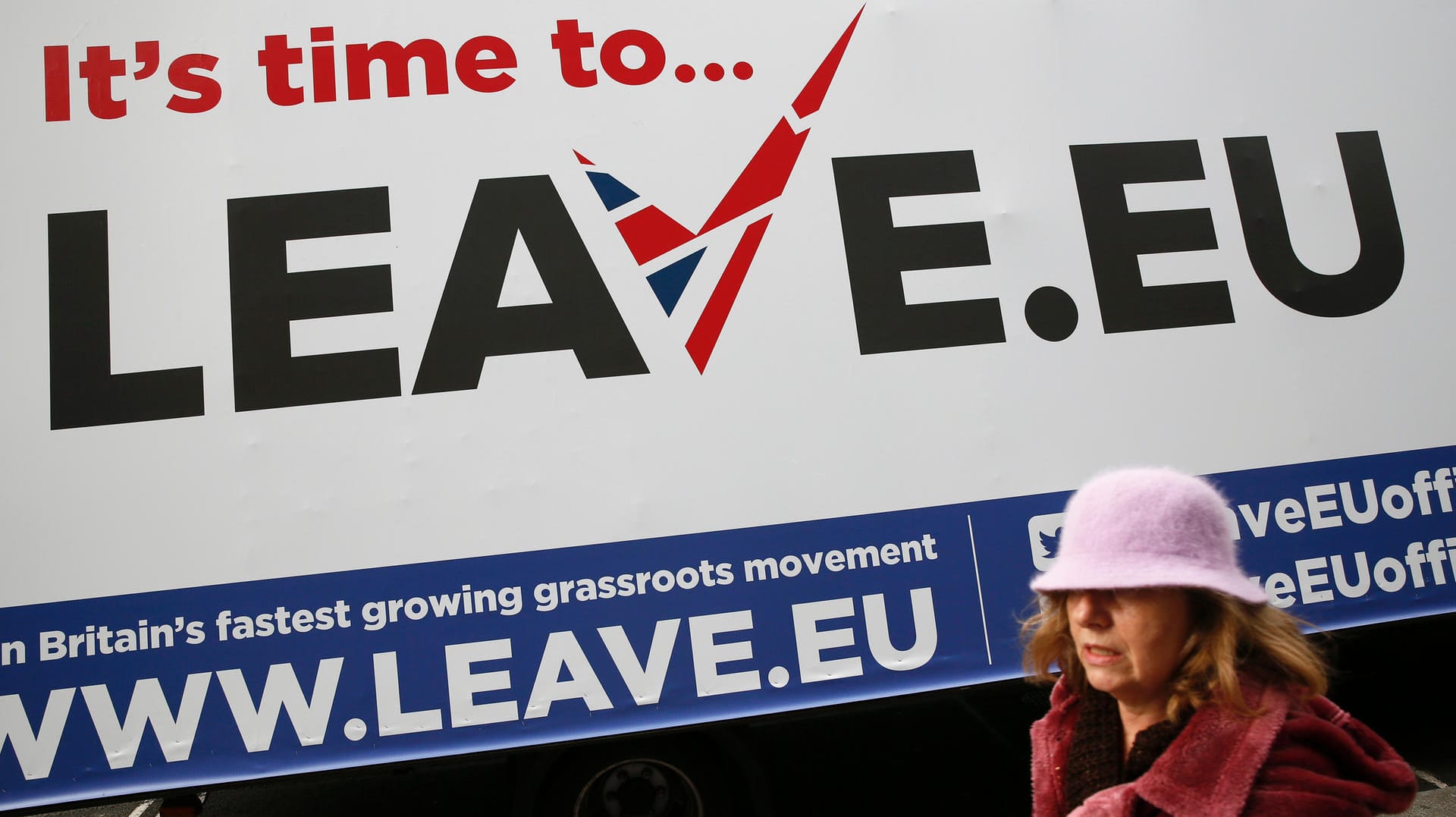 Kampagnen-Mobil von Leave.EU: Die Initiatoren unterhielten offenbar gute Russland-Kontakte. Kampagnen-Mobil von Leave.EU: Die Initiatoren unterhielten offenbar gute Russland-Kontakte.