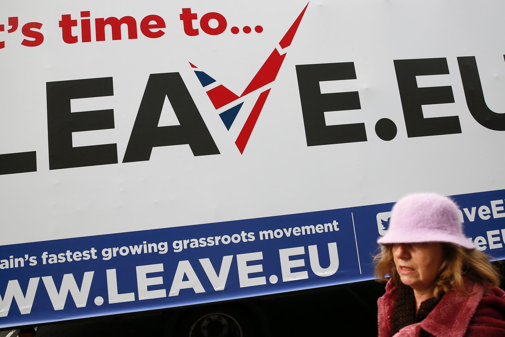 Kampagnen-Mobil von Leave.EU: Die Initiatoren unterhielten offenbar gute Russland-Kontakte.