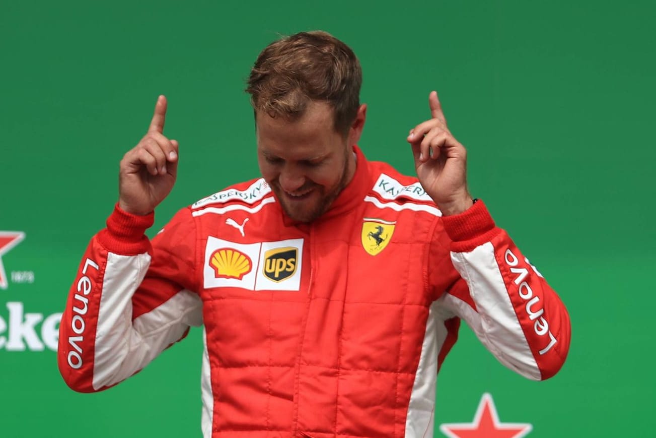 Sebastian Vettel: Der deutsche Ferrari-Pilot beendet mit dem Sieg in Montreal nicht nur seine zweimonatige Durststrecke.