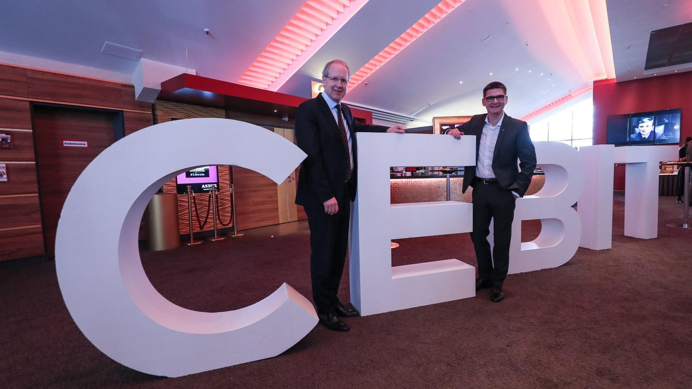 Logo der Cebit 2018: Geht das neue Konzept der Computermesse auf?