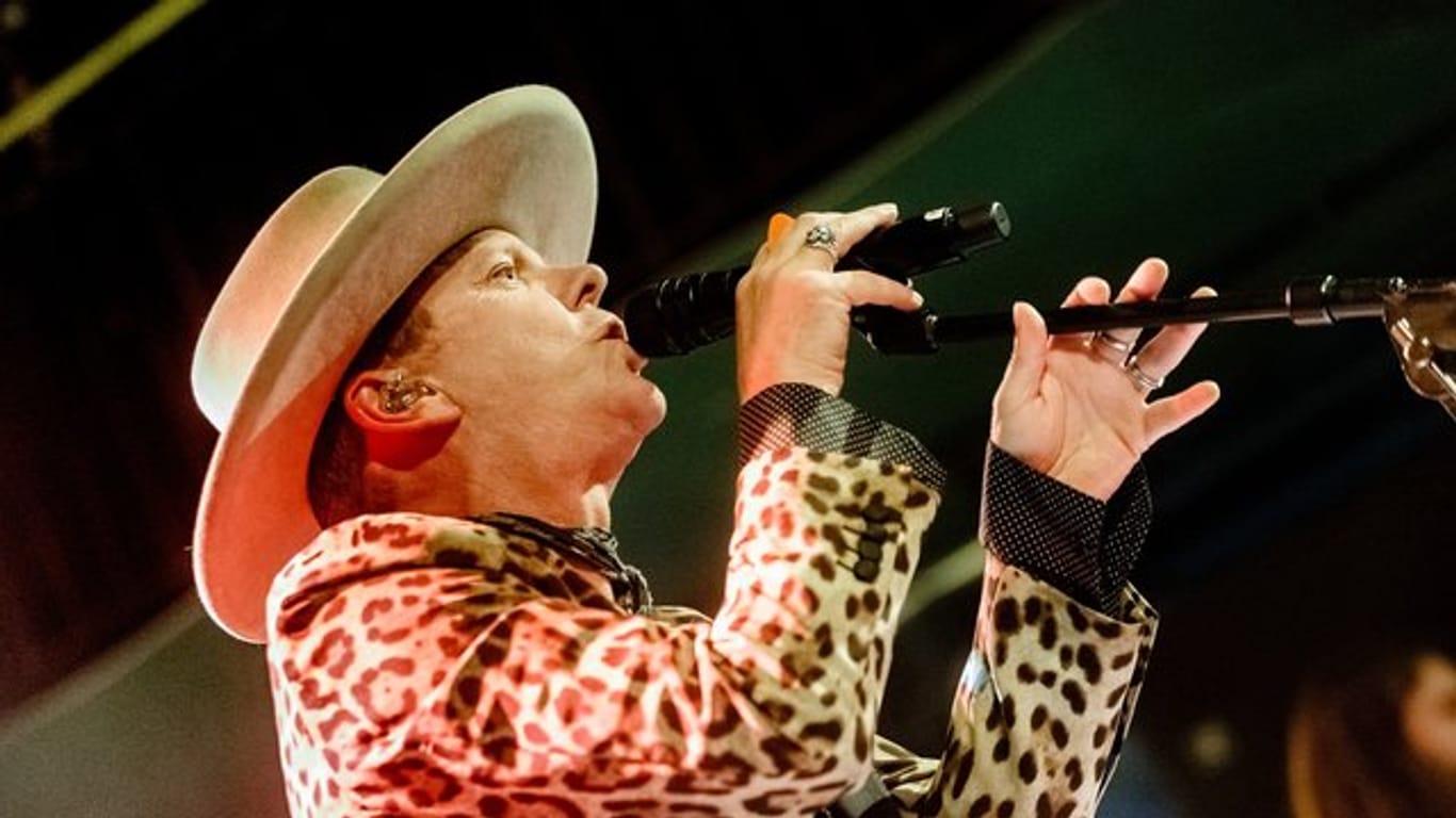 Der kanadische Schauspieler und Musiker Kiefer Sutherland in Hamburg.