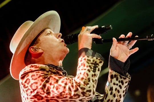 Der kanadische Schauspieler und Musiker Kiefer Sutherland in Hamburg.